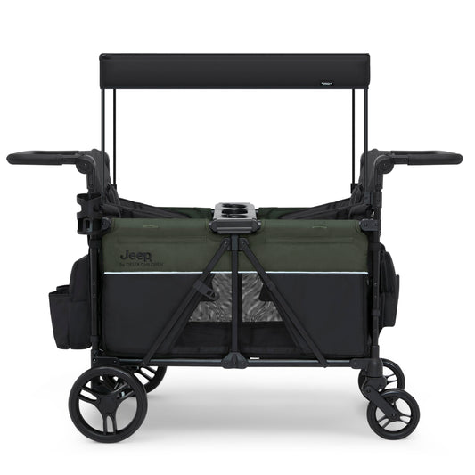 Two-seater baby carriage